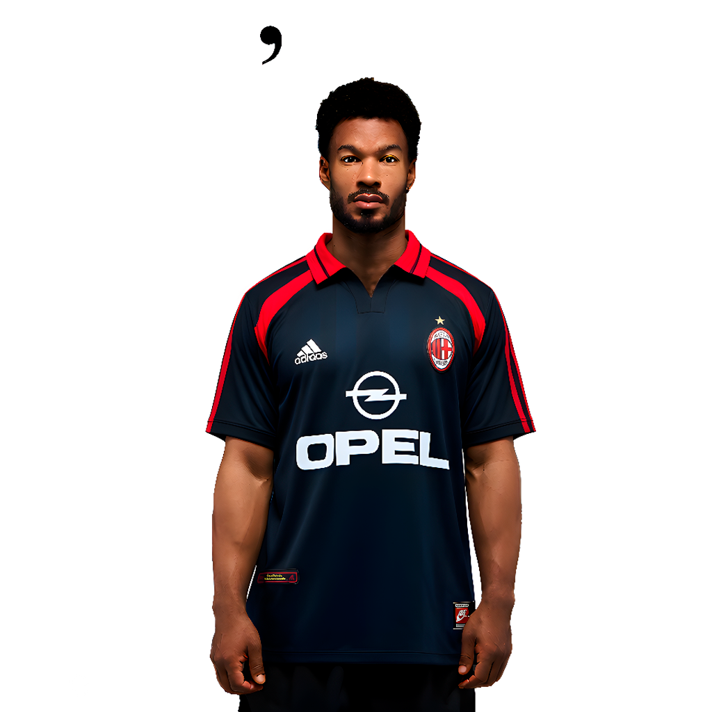 2000/01 Jersey AC Milan Away Retro
