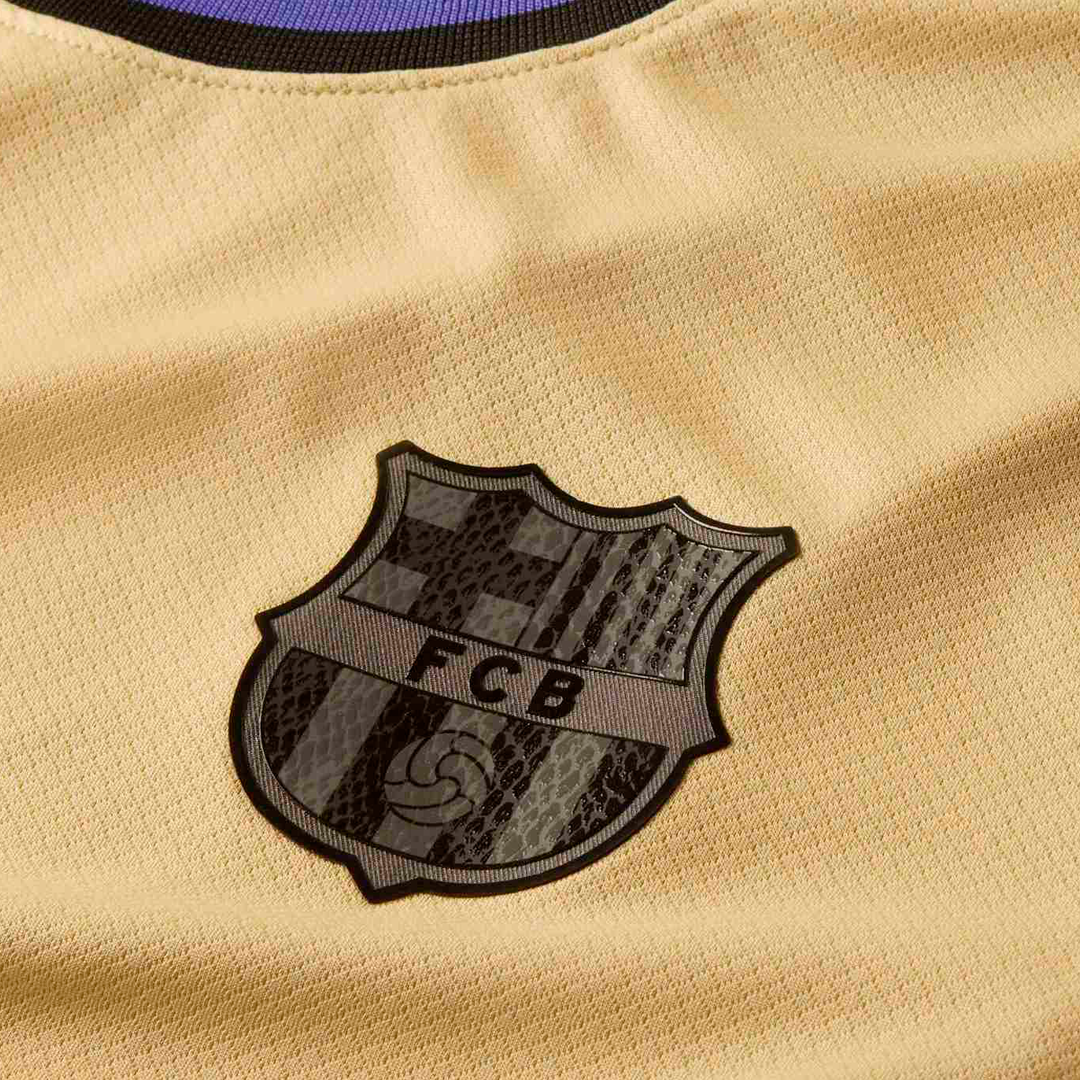 Kids Barcelona Kit Away Kit 2025/26 + 3 GIFTS ๐