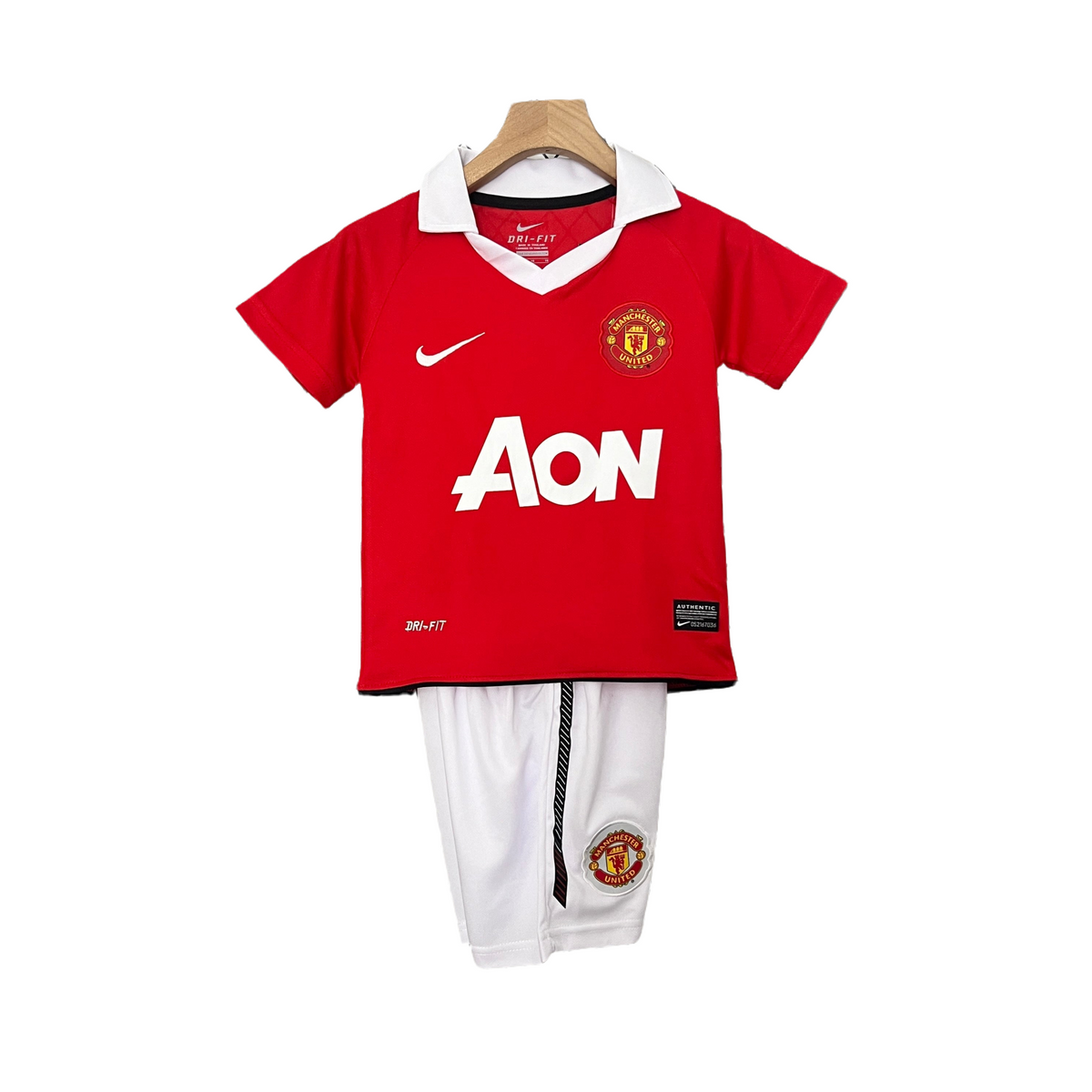2010/11 Jersey MANCHESTER UNITED I Kids Kit (Retro)