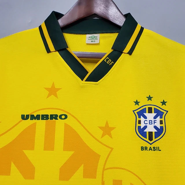 1994 Brazil Retro - Home Jersey
