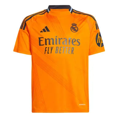 Kids Real Madrid Kit Away Kit Orange 2024/25 + 3 GIFTS ๐