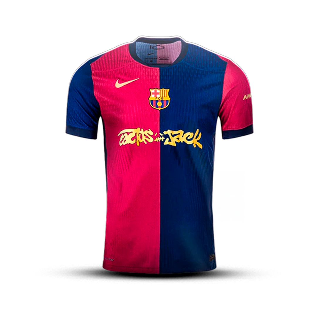Jersey Barcelona - Home Kit Men'S + Travis Scott