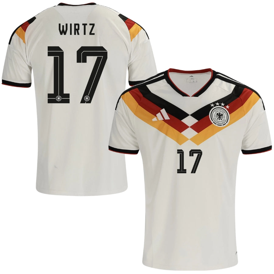 2026 Jersey Germany I Home Wirtz 17 Fan World Cup