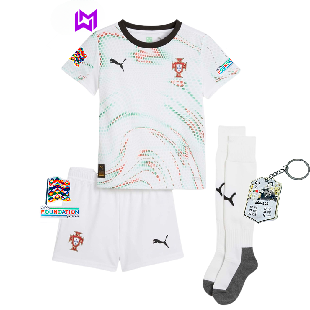 Portugal Kids Away Kit 2025/26 - NEW RELEASE! ๐ต๐น