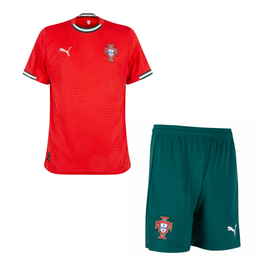 2025/26 Kids Kit Portugal Home Jersey