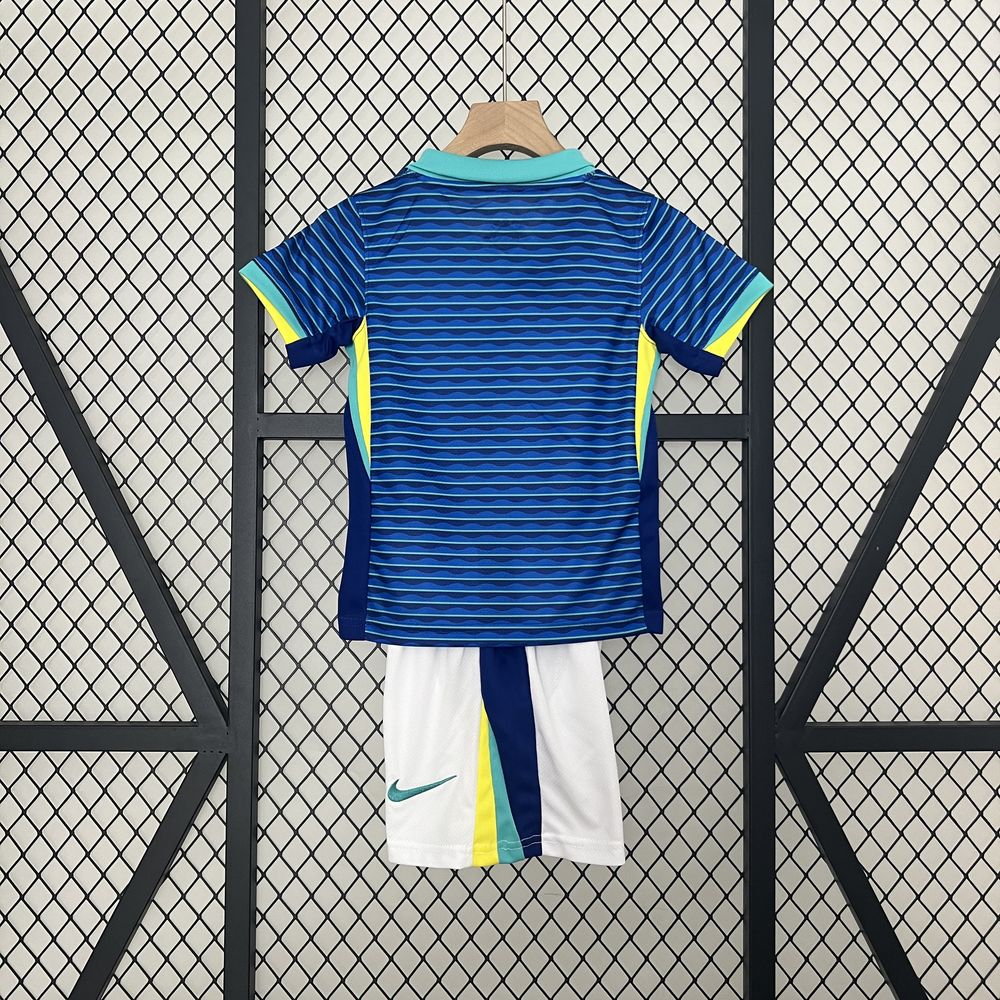 2024/25 Kids Brazil Away Kit