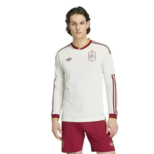 2026 Jersey Spain World Cup II Away Fan Long Sleeve