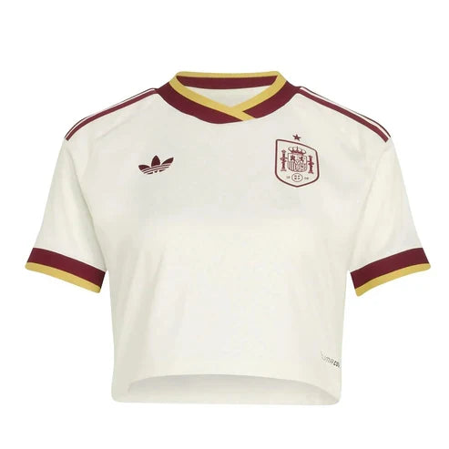 2026 Jersey Spain World Cup II Away Fan - Women's Cropped