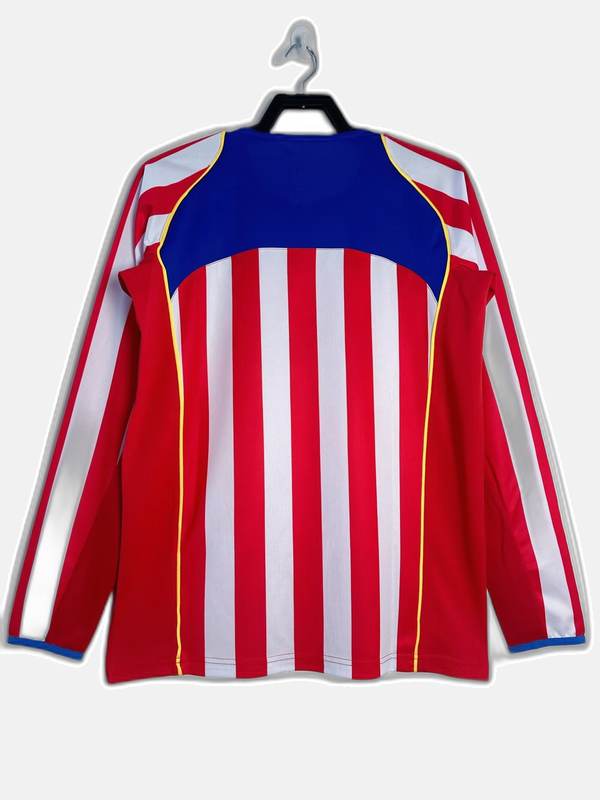 2004/05 Jersey Retro Atletico Madrid I Home Long Sleeve