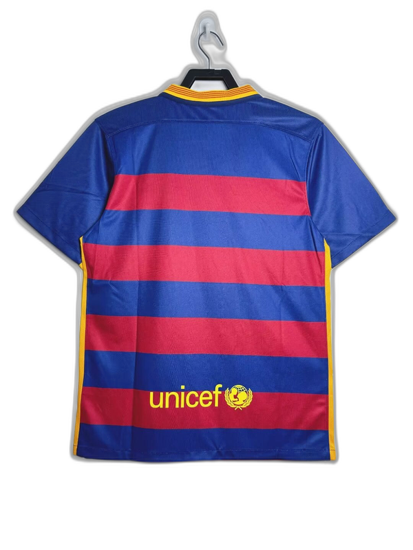 2015/16 Barcelona I Home Jersey - Retro Version