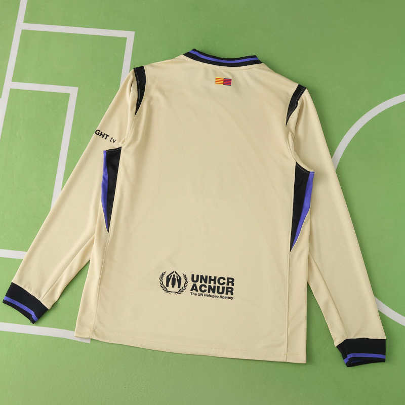 2025/26 Barcelona x Kobe Bryant Away Jersey - Long Sleeve