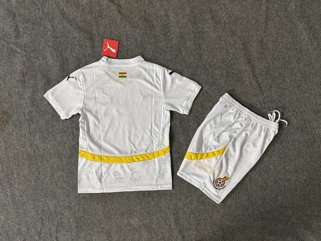 2025/26 Kit Kids Ghana Home Jersey
