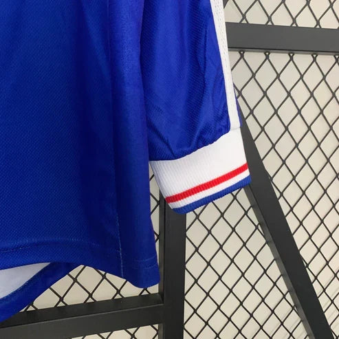 1998 Jersey France I Home Retro Long Sleeve