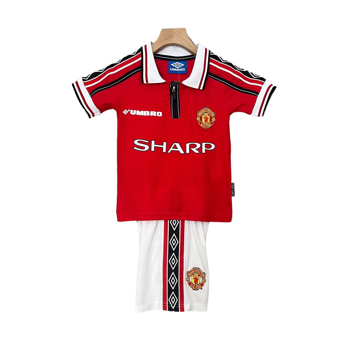 1998/99 Jersey MANCHESTER UNITED I Kids Kit (Retro)
