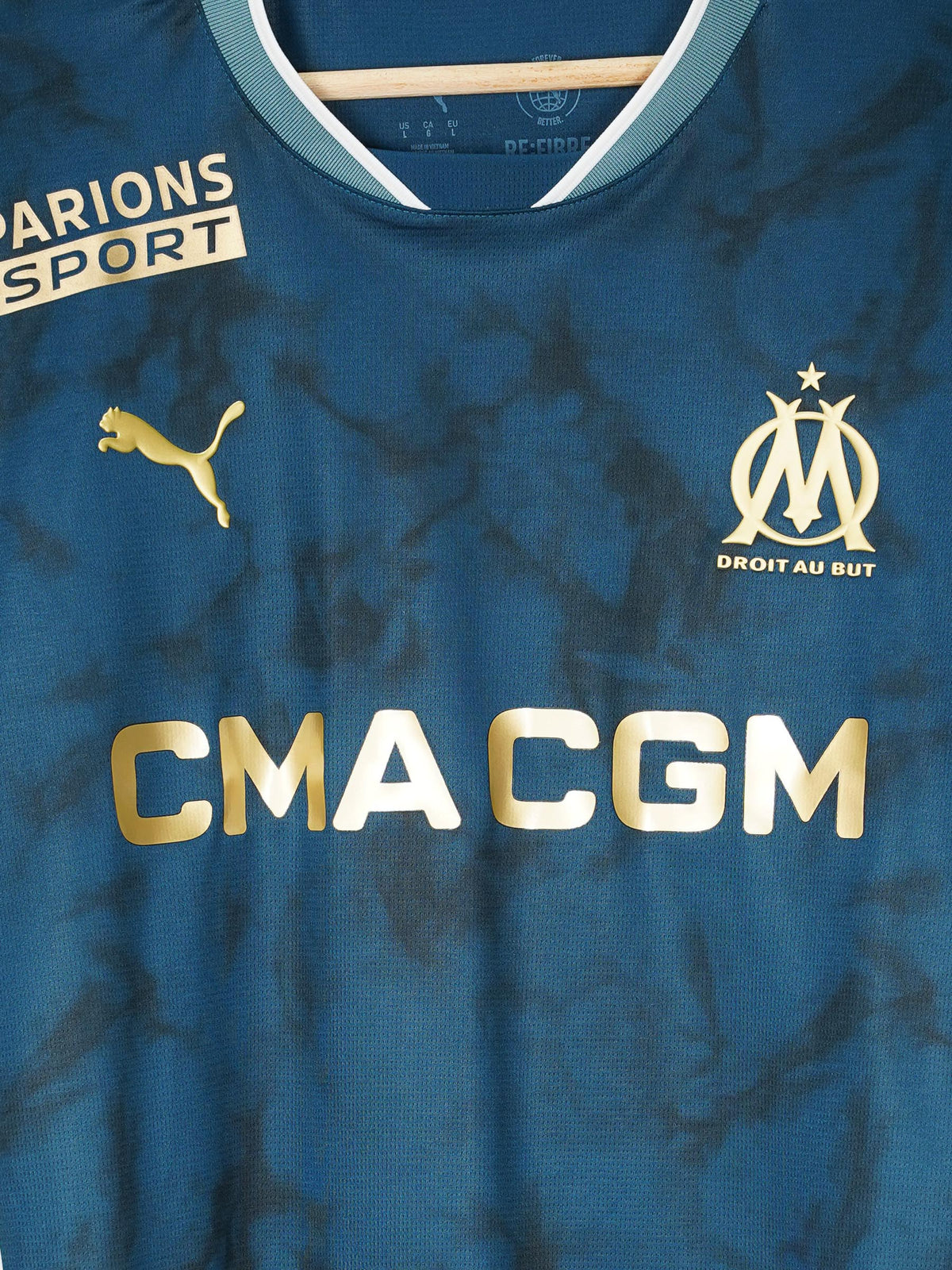 2024/25 Marseille Greenwood #10 Away Shirt (L) Puma