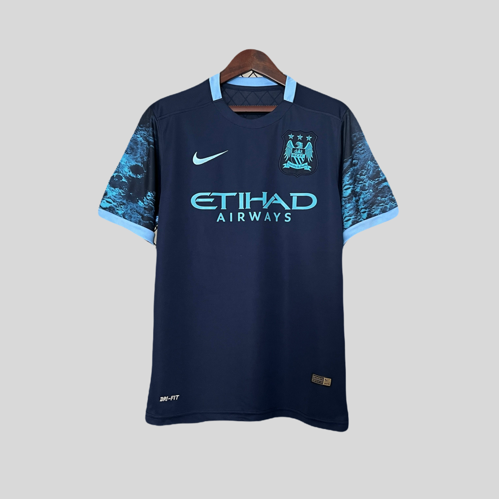 CAMISETA MANCHESTER CITY II 15/16 HOMBRE (RETRO) - TIENDA DEL JUGADOR