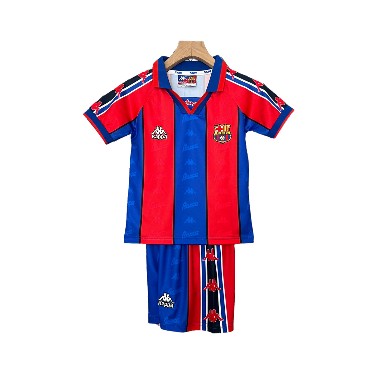 1995/97 Jersey BARCELONA I Kids Kit (Retro)