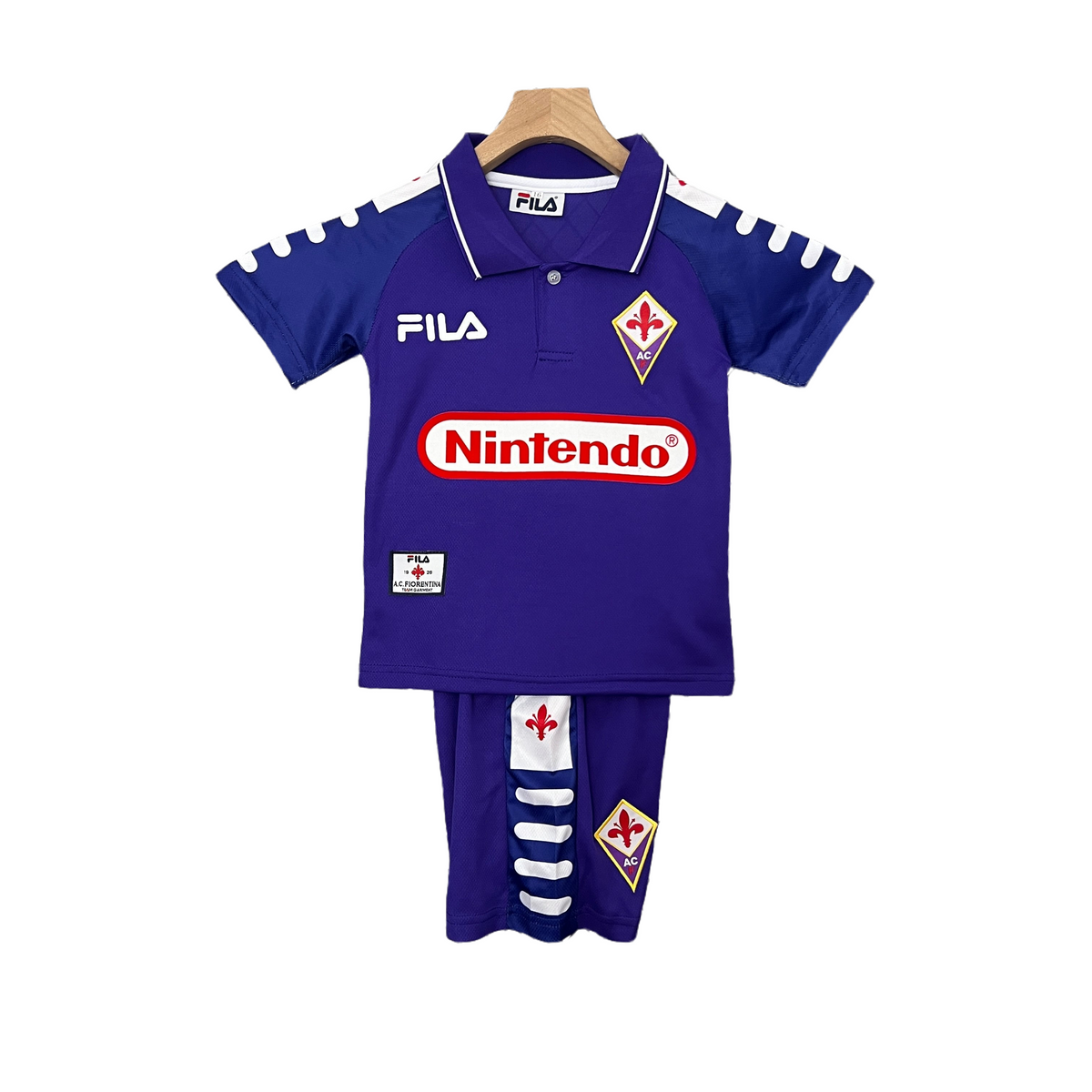 1998 Jersey FIORENTINA I Kids Kit (Retro)