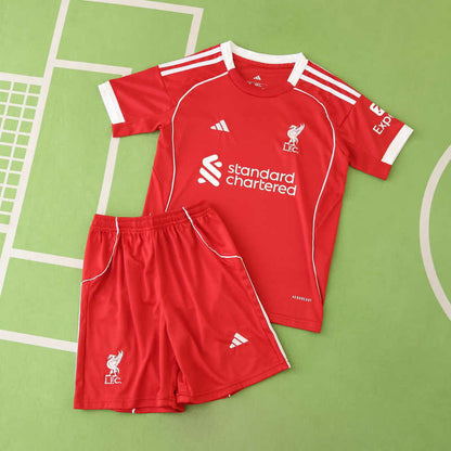 2025/26 Kids Liverpool Home Kit