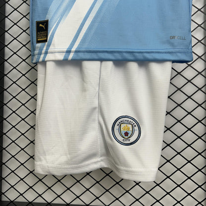 2025/26 Manchester City home Kit Kids