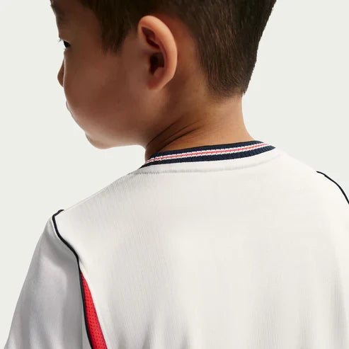 2026 Kit Kids England Home World Cup Jersey