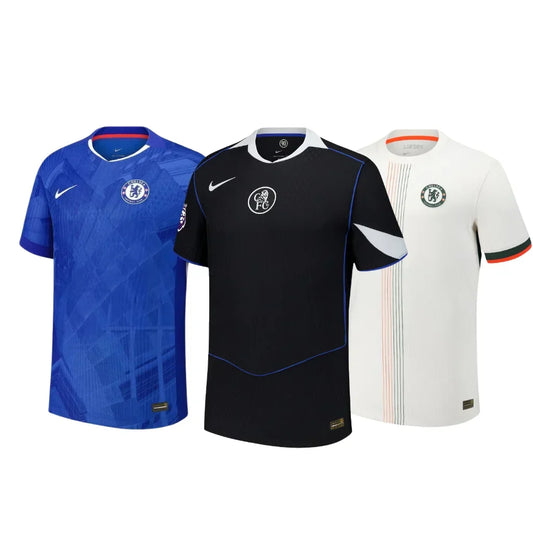 Combo Chelsea 3 Jerseys 25/26 for €93 + Free Shipping Worldwide ✈️