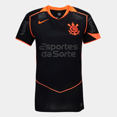 2025/26 Jersey Woman Corinthians III Fan With Sponsors