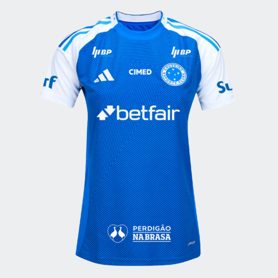 2025/26 Jersey Woman Cruzeiro I Fan With Sponsors