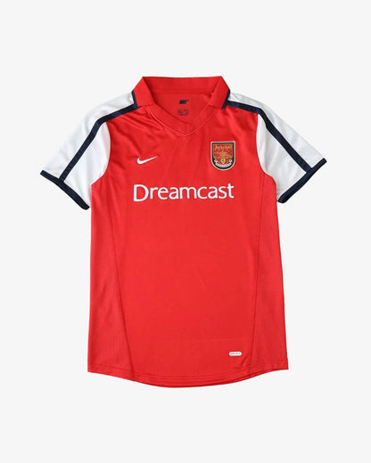 Arsenal 01/02 Retro Home Jersey + Keychain FREE