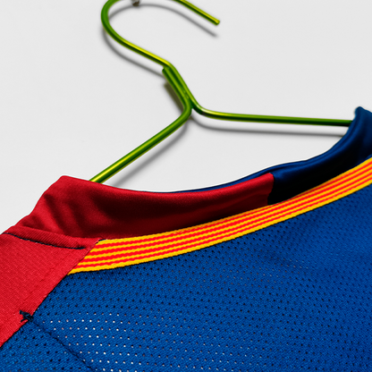 Jersey Barcelona - Men'S Retro 2008/09 + Patch Champions League 🎁