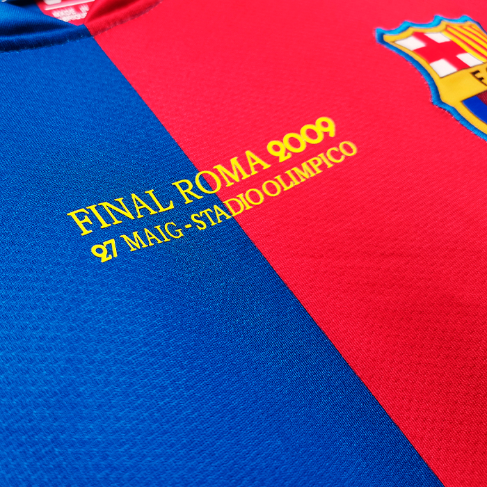 Barcelona Jersey - Men's Retro 2008/09 + Patch Champions League 🎁