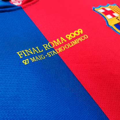 Barcelona Jersey - Men's Retro 2008/09 + Patch Champions League 🎁