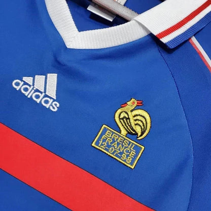 1998/99 Jersey France I Home Retro Fan