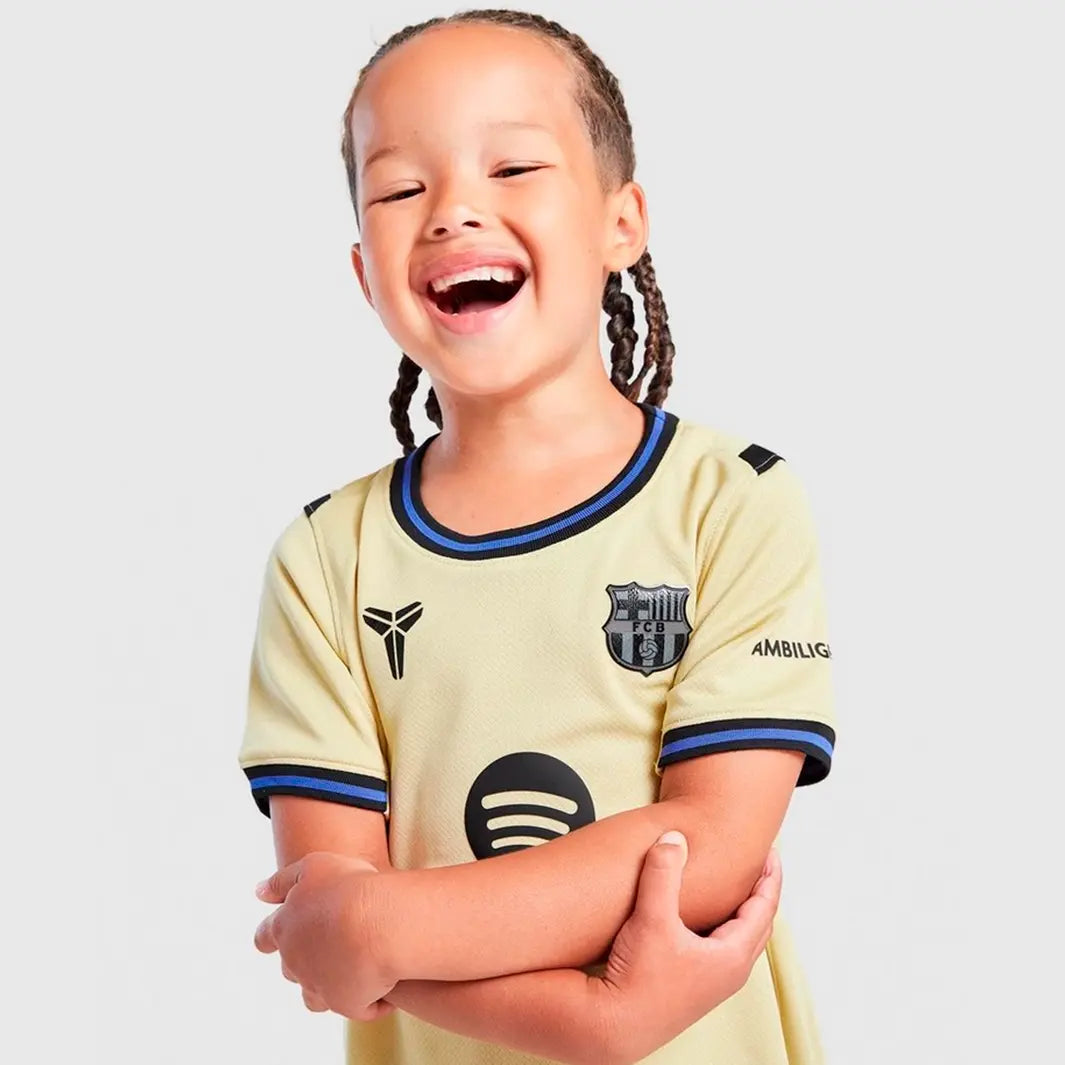 Barcelona x Kobe 2025/26 Away Jersey – Kit Kids