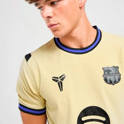 Barcelona x Kobe 2025/26 Away Jersey – Player Version + Patch Champions League