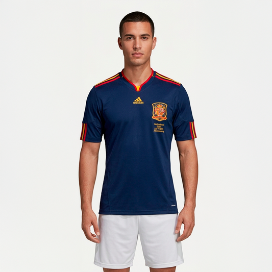 Spain 2010 World Cup Final Retro Jersey