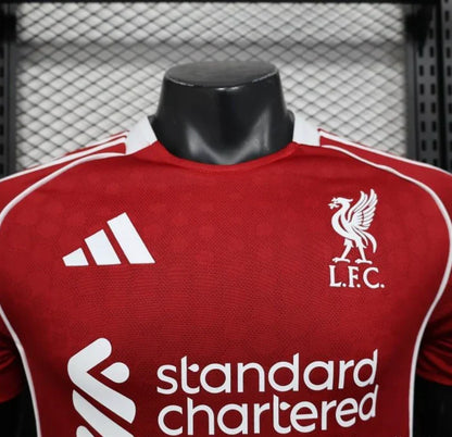 Liverpool Home Jersey 2025/26 - Version Player