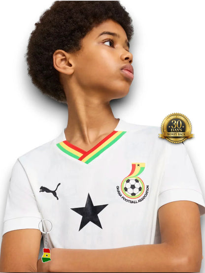 2025/26 Kit Kids Ghana Home Jersey