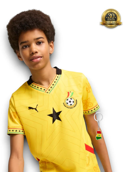 2025/26 Kit Kids Ghana Away Jersey