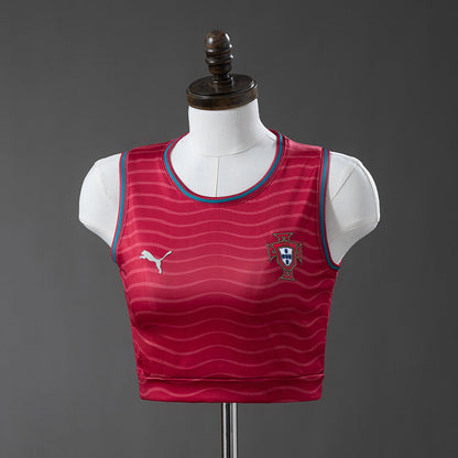 2026 Portugal Home Women's Vest Cropped