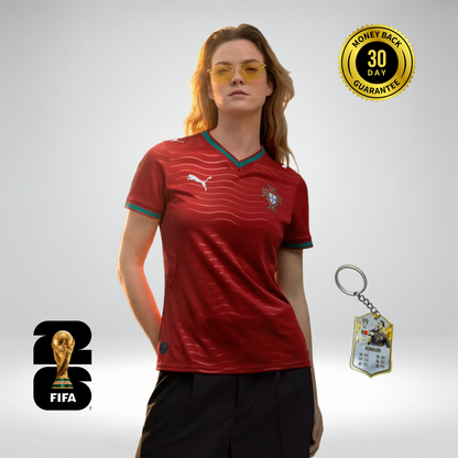 Portugal Women's Home Jersey 2026 - NEW RELEASE! 🇵🇹