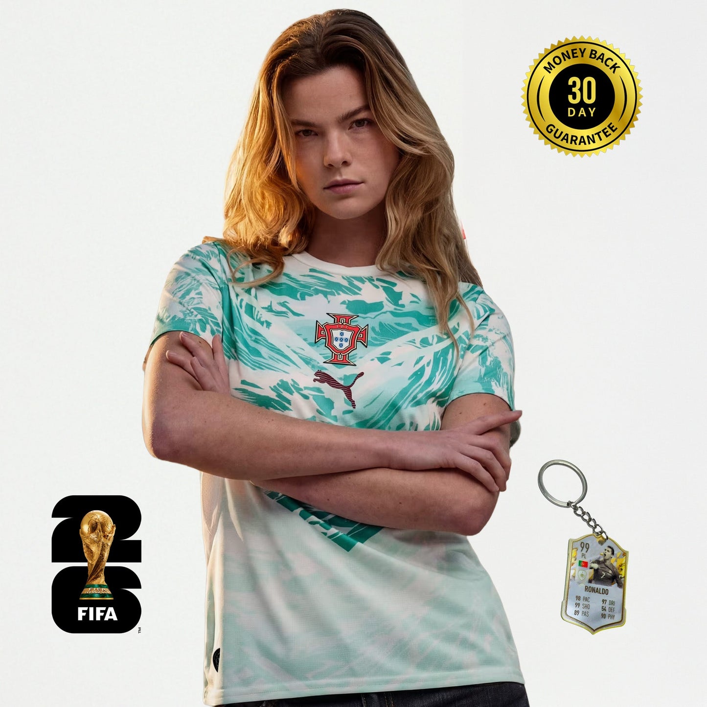 Portugal Women's Away Jersey 2026 - NEW RELEASE! 🇵🇹