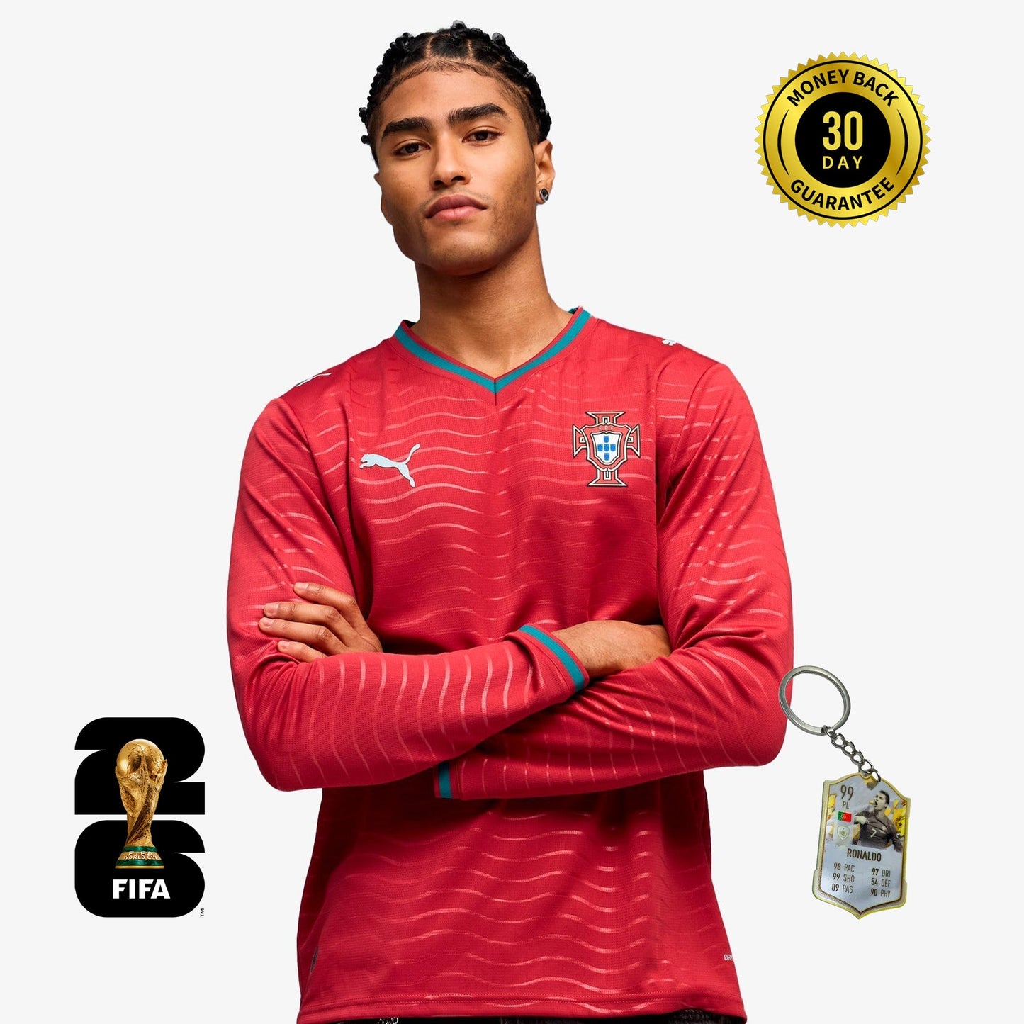 Jersey Home Portugal 2026 - Long Sleeve World Cup NEW RELEASE! 🇵🇹