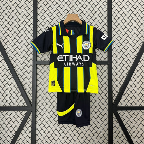 2024/25 Kit Kids Manchester City Away Jersey