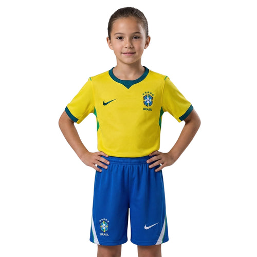 2026 Brazil World Cup I Home Kids Kits - Women's