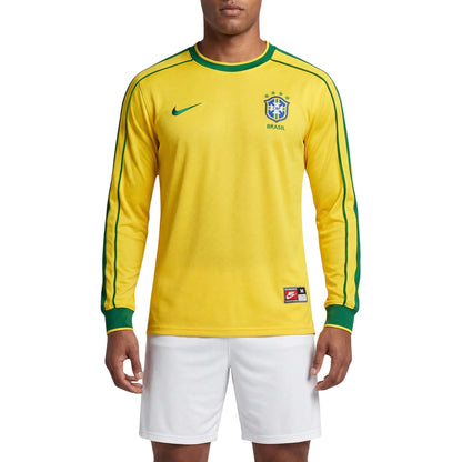 1998 Jersey Brazil Retro Longsleeve Fan