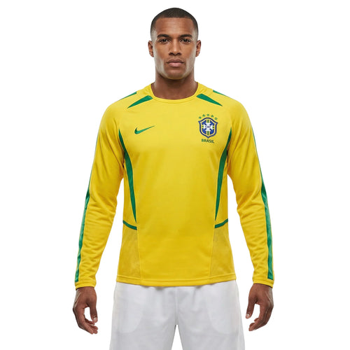 2002 Jersey Brazil I Retro Longsleeve Man