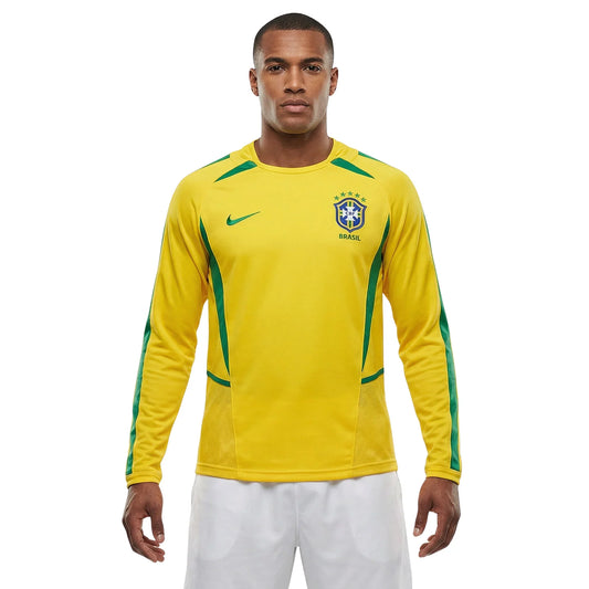 2002 Jersey Brazil I Retro Longsleeve Man