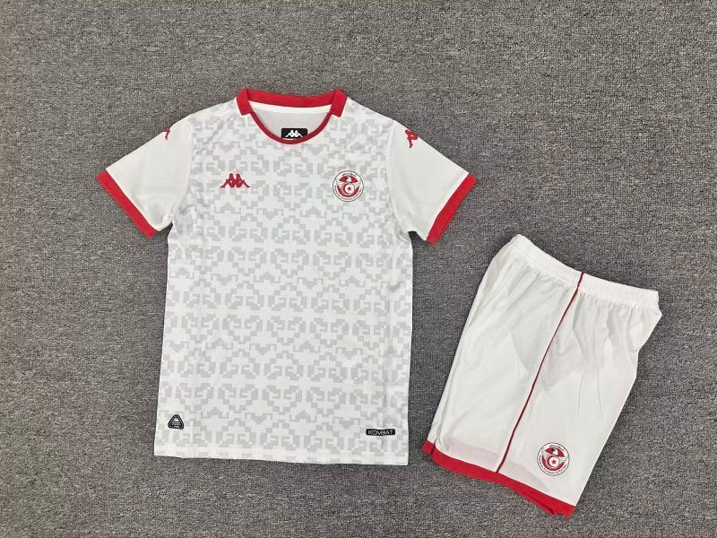 2026 Kit Kids Tunisia World Cup Away Jersey