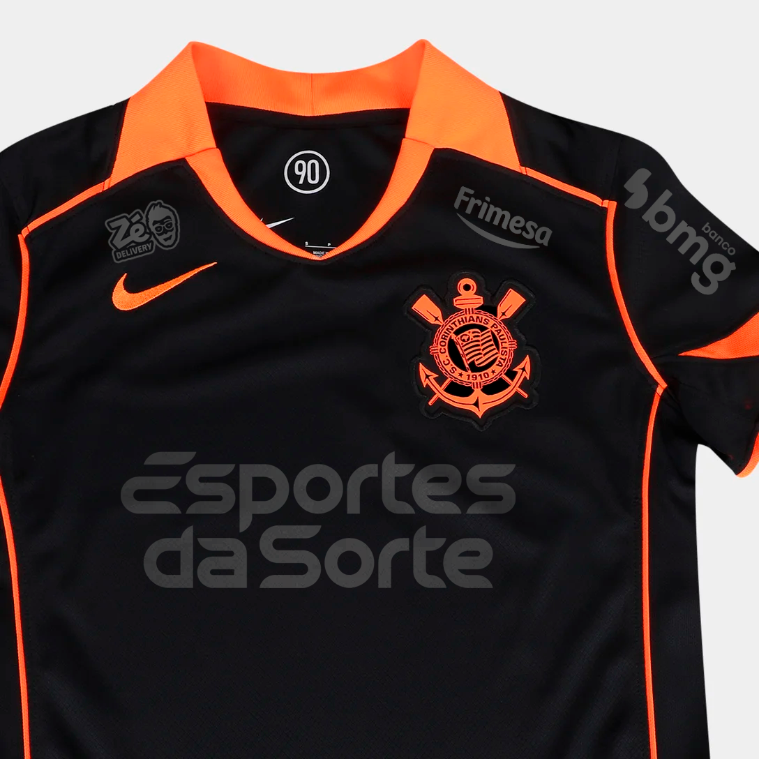 2025/26 Jersey Woman Corinthians III Fan With Sponsors